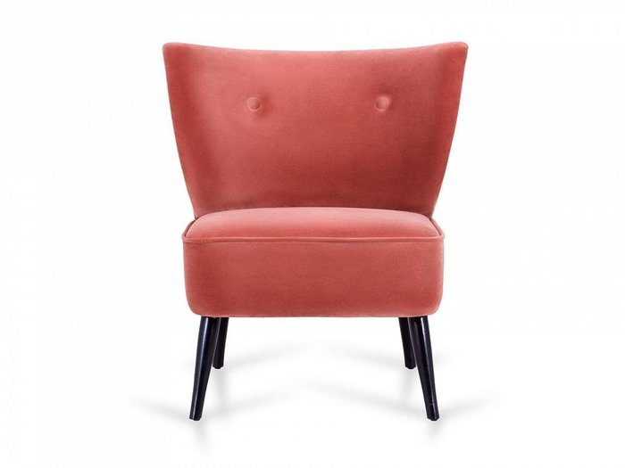Кресло Modica кораллового цвета - купить Интерьерные кресла по цене 25020.0