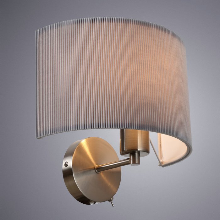 Светильник Arte Lamp MALLORCA A1021AP-1SS - купить Бра и настенные светильники по цене 4990.0
