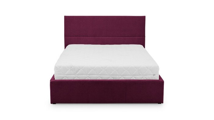 Кровать Порту 140х200 бордового цвета - лучшие Кровати для спальни в INMYROOM