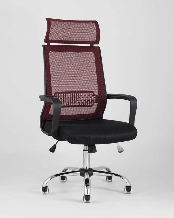 Кресло офисное Style красно-черного цвета - купить Офисные кресла по цене 7190.0