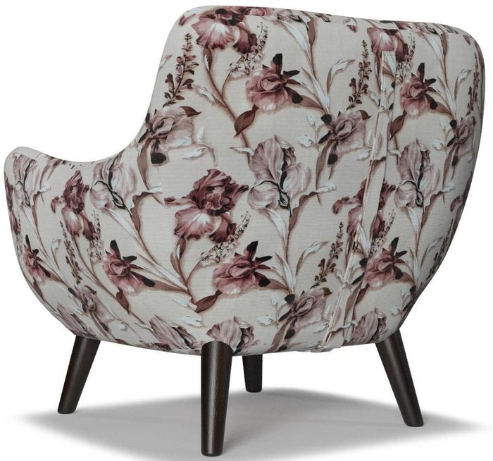 Кресло Элефант Люкс Iris серо-бежевого цвета - купить Интерьерные кресла по цене 18448.0