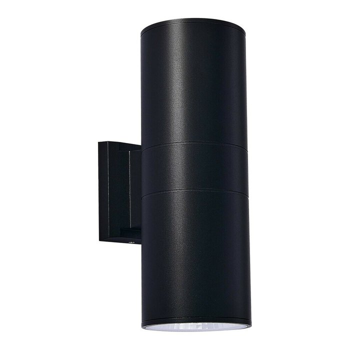 Уличный настенный светильник Tubo2 черного цвета - купить Настенные уличные светильники по цене 5904.0