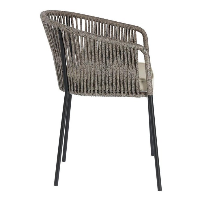 Стул Yanet grey серого цвета - купить Садовые стулья по цене 18990.0