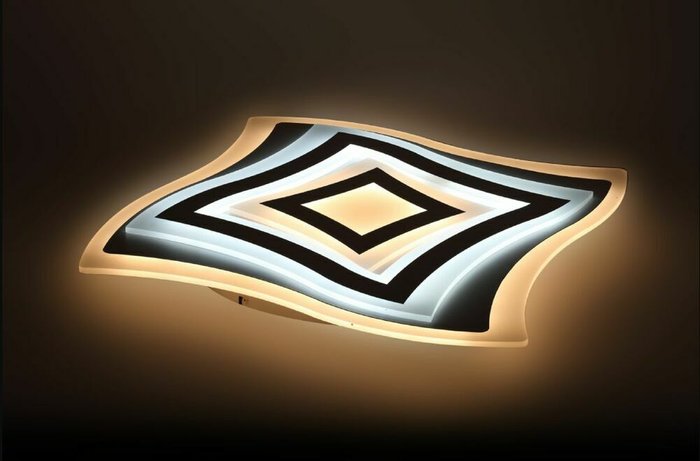 Потолочный светильник Geo Б0050921 (акрил, цвет белый) - лучшие Потолочные светильники в INMYROOM