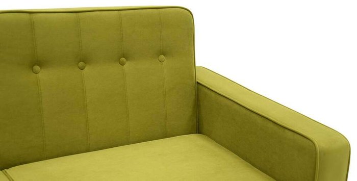 Диван-кровать Клайд мини зеленого цвета - лучшие Прямые диваны в INMYROOM