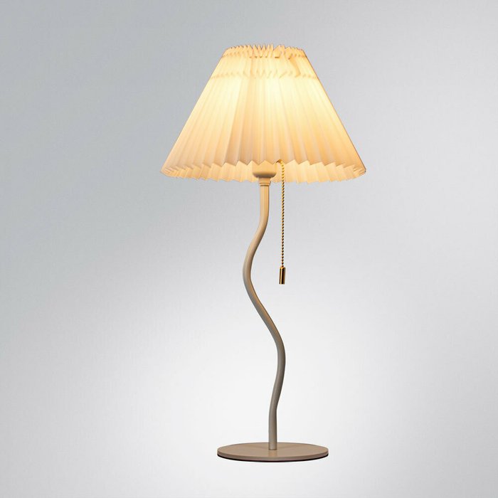 Декоративная настольная лампа Arte Lamp AGATHA A5069LT-1WH - купить Настольные лампы по цене 4990.0 Декоративная настольная лампа Arte Lamp AGATHA A5069LT-1WH - купить Настольные лампы по цене 4990.0