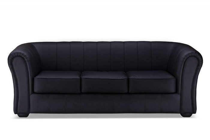 Прямой диван-кровать Бруклин Премиум черного цвета - купить Прямые диваны по цене 57400.0