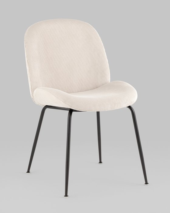 Стул Beetle светло-бежевого цвета - купить Обеденные стулья по цене 10990.0