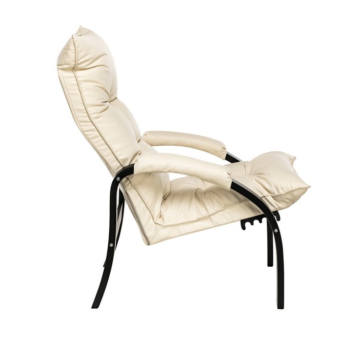 Кресло-трансформер Левада молочного цвета - лучшие Интерьерные кресла в INMYROOM