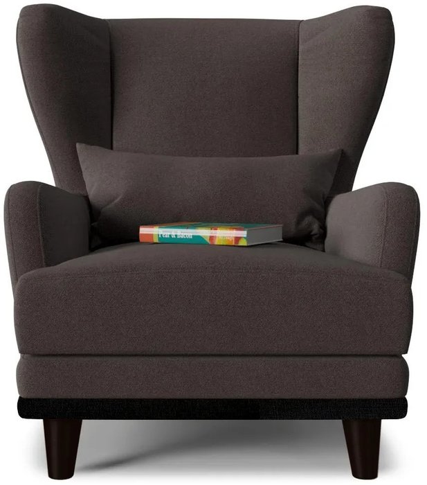 Кресло Роберт Choco коричневого цвета - купить Интерьерные кресла по цене 11034.0