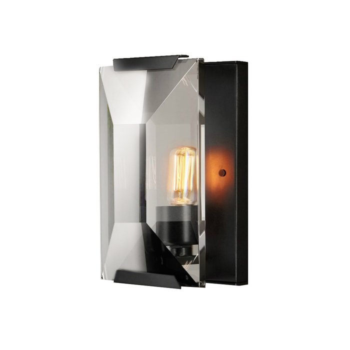 Настенный светильник Harlow Crystal черного цвета