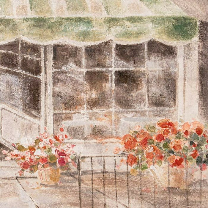 Полотно Restaurant Город 120 x 3 x 90 cm - купить Картины по цене 10445.0