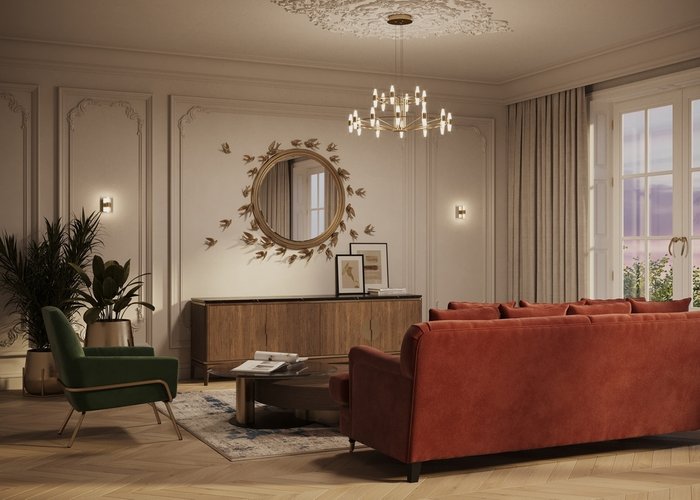 Подвесной светильник Maytoni MOD401PL-L108BS3K Arana Modern - лучшие Подвесные люстры в INMYROOM