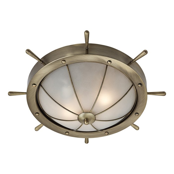 Потолочный светильник Arte Lamp "Wheel" в кантри-стиле 