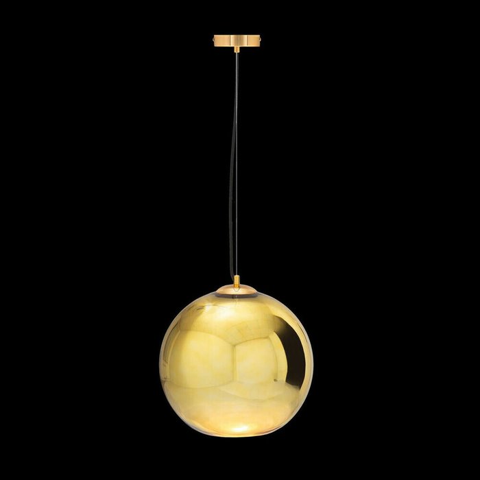 Подвесной светильник Copper золотого цвета - лучшие Подвесные светильники в INMYROOM