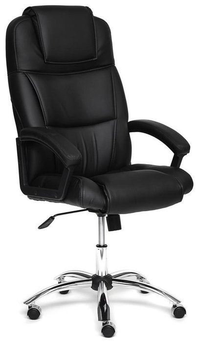 Кресло офисное Bergamo черного цвета