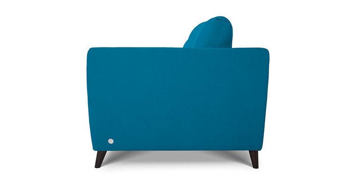 Прямой диван-кровать Фабьен синего цвета - лучшие Прямые диваны в INMYROOM