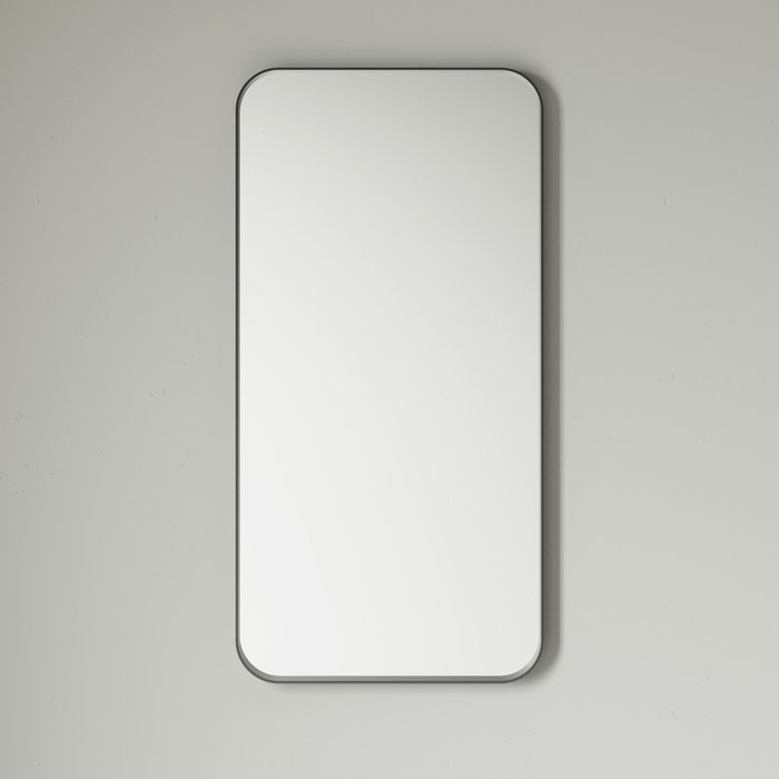 Зеркало Metal-3 в тонкой металлической раме   - лучшие Настенные зеркала в INMYROOM