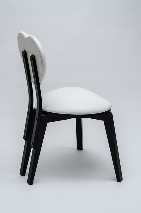 Стул Valentine черно-белого цвета - лучшие Обеденные стулья в INMYROOM