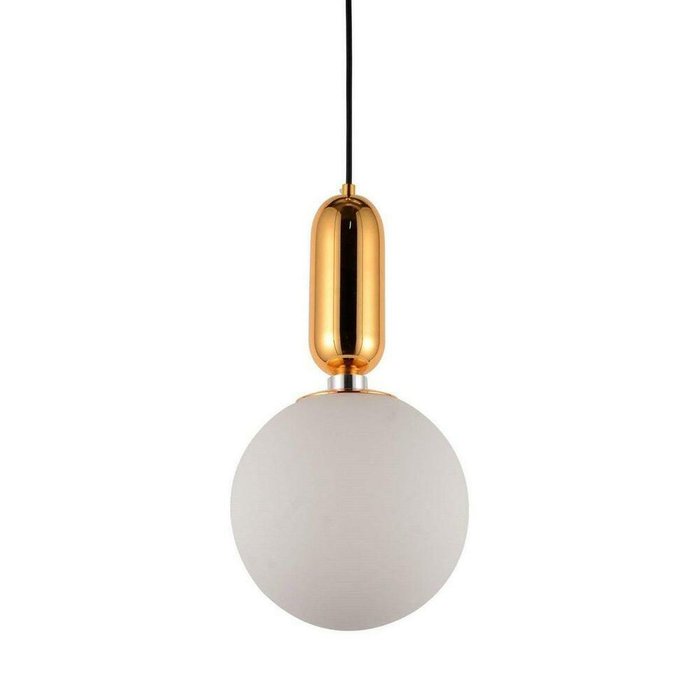 Подвесной светильник Orito LDP 1219-200 WT+GD (стекло, цвет белый) - купить Подвесные светильники по цене 2041.0