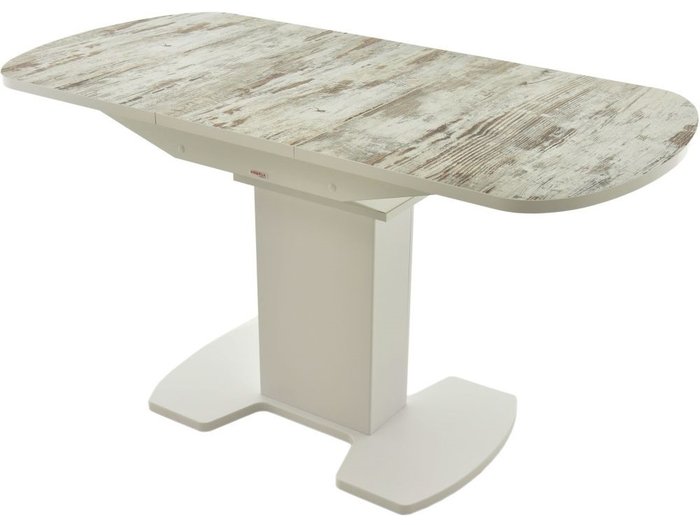 Стол раскладной Корсика белого цвета - лучшие Обеденные столы в INMYROOM