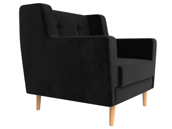 Кресло Брайтон черного цвета - лучшие Интерьерные кресла в INMYROOM