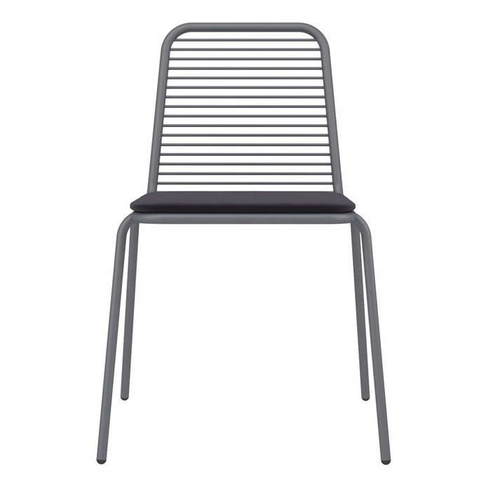Стул Maribiel серого цвета - лучшие Садовые стулья в INMYROOM