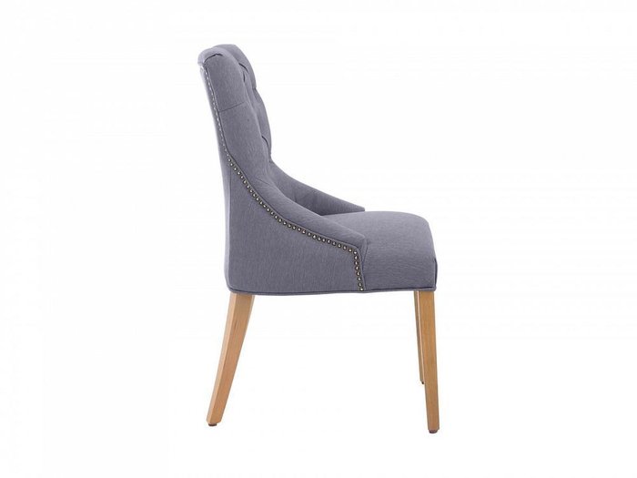 Стул Benson серо-синего цвета - лучшие Обеденные стулья в INMYROOM