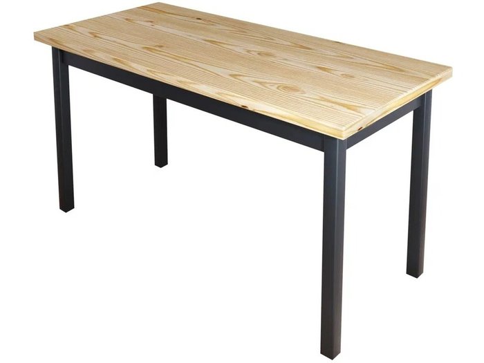 Обеденный стол Классика 130х80 серо-бежевого цвета
