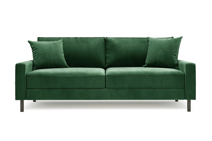 Диван Хорошее настроение зеленого цвета - купить Прямые диваны по цене 129990.0