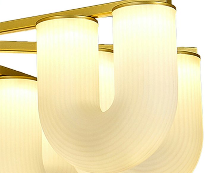Люстра Нера золото d88 h70 Led 80W (3000K-6000K) - купить Подвесные люстры по цене 23950.0