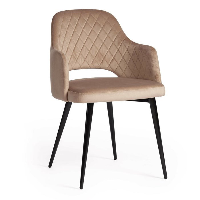 Комплект из четырех стульев Valkyria бежевого цвета - купить Обеденные стулья по цене 29960.0