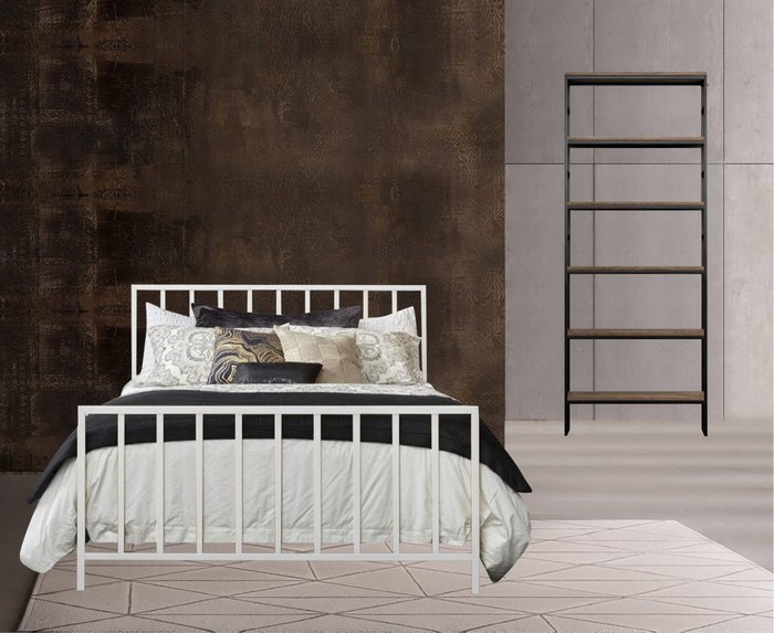 Кровать Сиэттл 120х200 белого цвета - лучшие Кровати для спальни в INMYROOM