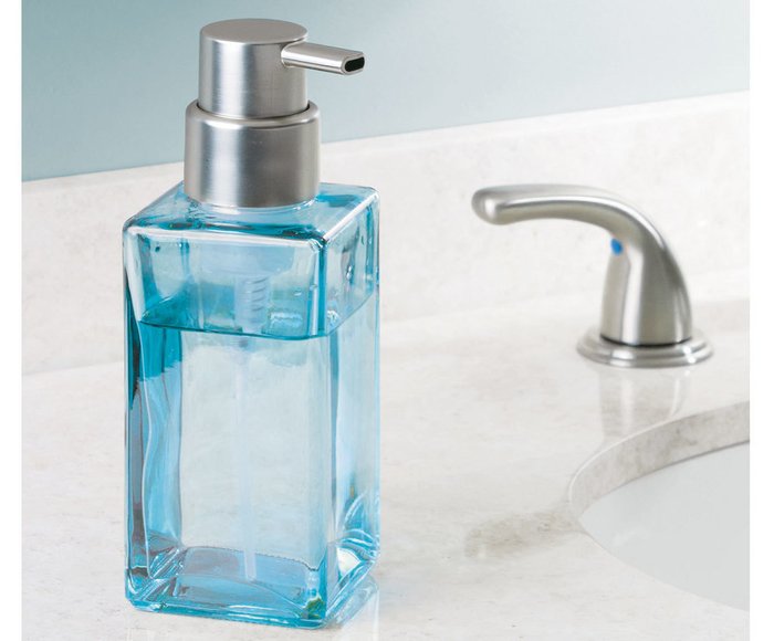 Дозатор для мыла Casilla из голубого стекла - купить Диспенсеры для мыла по цене 3100.0
