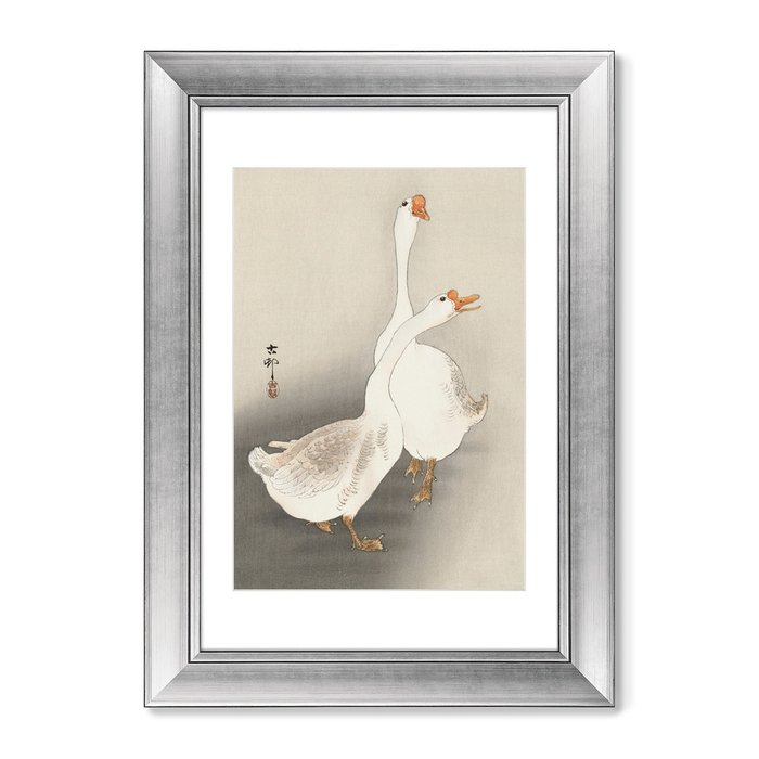  Набор из двух репродукций картин Two geese, 1900г. - купить Картины по цене 24998.0