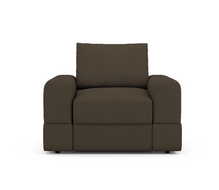 Кресло Elke темно-коричневого цвета - лучшие Интерьерные кресла в INMYROOM