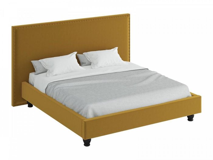 Кровать Blues горчичного цвета 200x200