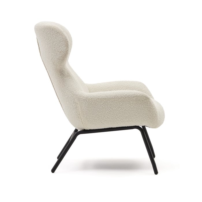 Кресло Belina белого цвета   - купить Интерьерные кресла по цене 85990.0