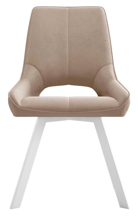 Стул DikLine 268 бежевого цвета - купить Обеденные стулья по цене 9490 Стул DikLine 268 бежевого цвета - купить Обеденные стулья по цене 9490