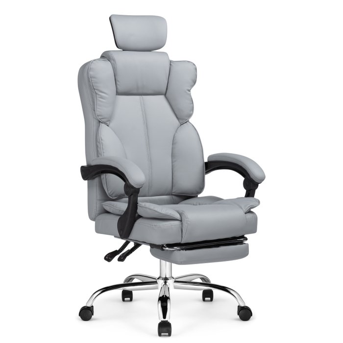 Компьютерное кресло Baron светло-серого цвета - купить Офисные кресла по цене 16890.0