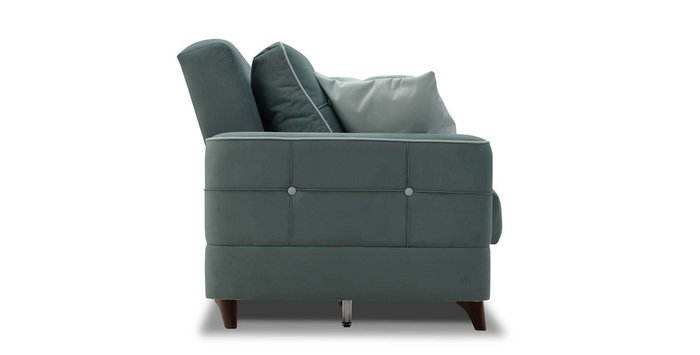Диван-кровать Сохо серо-голубого цвета  - лучшие Прямые диваны в INMYROOM
