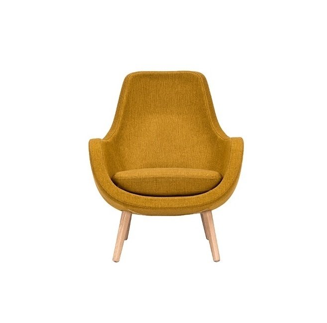 Кресло Ledige оранжевого цвета - купить Интерьерные кресла по цене 53311.0