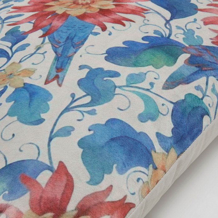 Чехол для подушки Riz с цветочным принтом 45x45 - купить Декоративные подушки по цене 1090.0