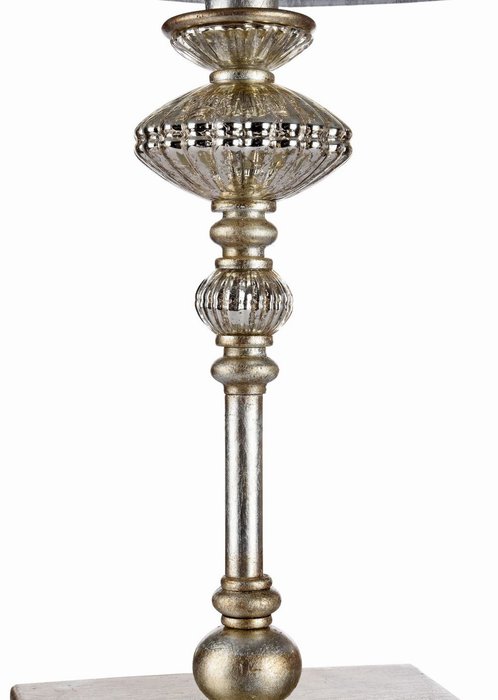 Настольная лампа Serena с серым абажуром - лучшие Настольные лампы в INMYROOM