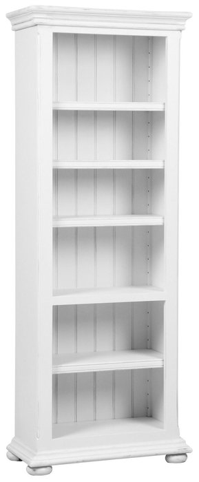 Шкаф книжный открытый Нордик белого цвета - купить Стеллажи по цене 111265.0
