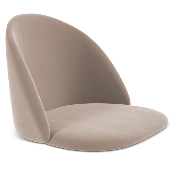 Стул Mekbuda цвета латте на металлическом основании - купить Обеденные стулья по цене 7545.0