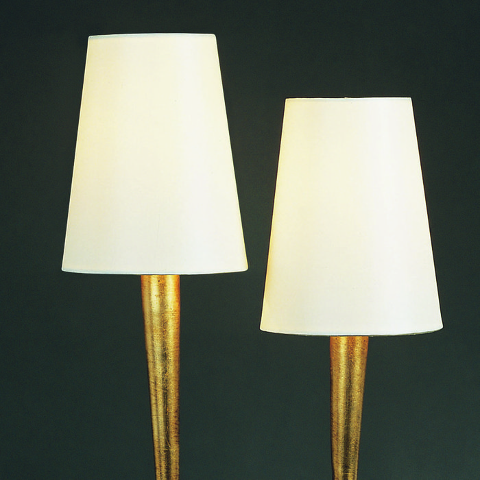 Настольная лампа Paola Painted Gold 3546 (ткань, цвет кремовый) - лучшие Настольные лампы в INMYROOM