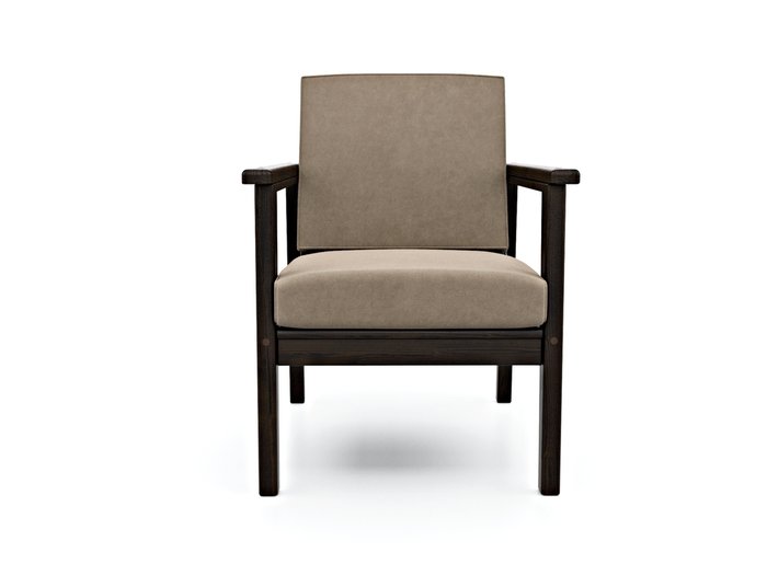 Кресло Лориан бежевого цвета - купить Интерьерные кресла по цене 18990.0