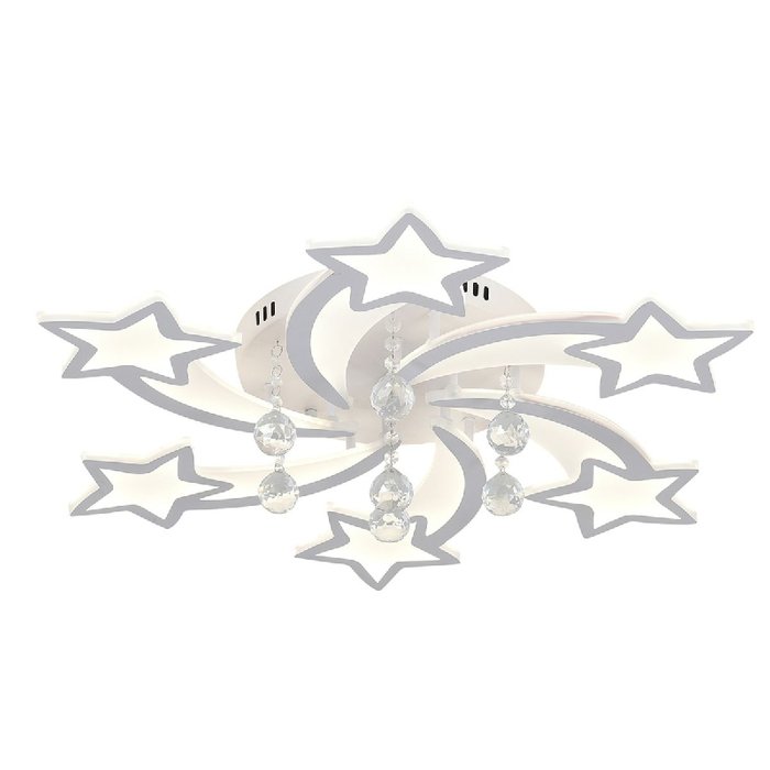 Потолочная люстра Star LED LAMPS 81239 (акрил, цвет белый)