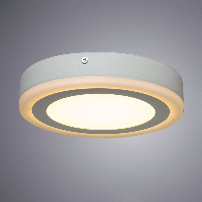 Потолочный светодиодный светильник  Antares белого цвета - купить Потолочные светильники по цене 1110.0